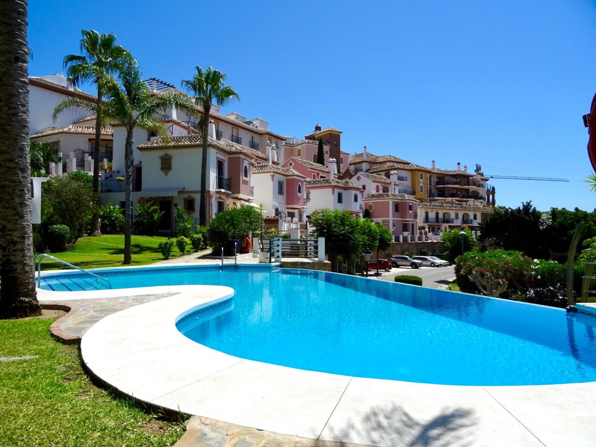 Semidetached Duplex Home At Puebla Aida, Mijas Golf With Pool, Golf And Sea Views Màlaga Exteriér fotografie